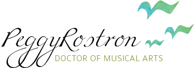 Peggy Rostron, Doctor of Music Arts